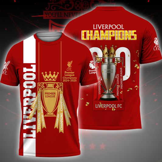 Liverpool FC Champions 3D Shirt V10 NDD