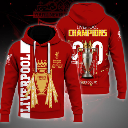Liverpool FC Champions 3D Shirt V10 NDD