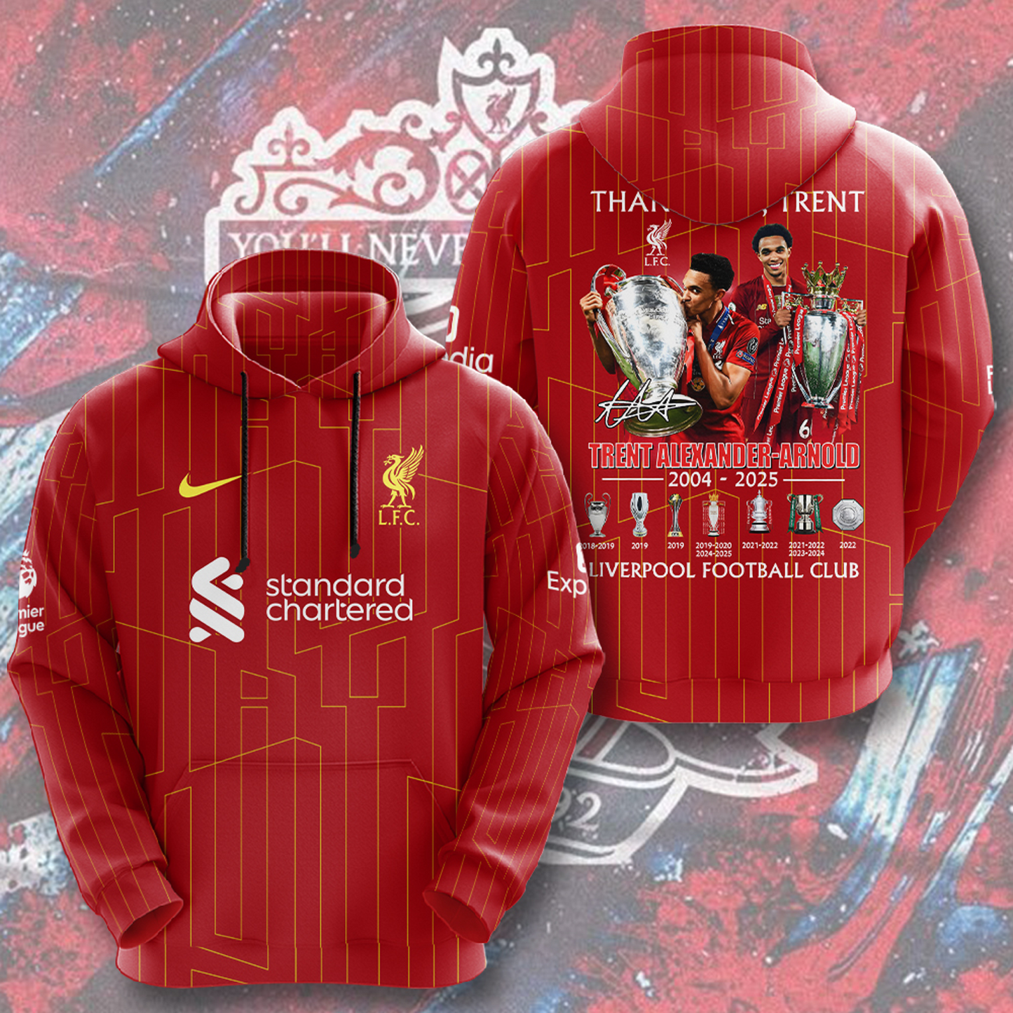 Liverpool FC Champions 3D Shirt V3 NDD