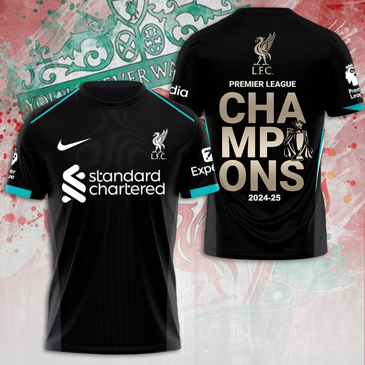 Liverpool FC Champions 3D Shirt V7 NDD