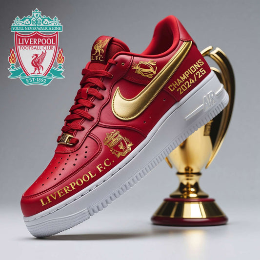 Liverpool FC Champions Premier League 2025 AF1 Sneaker DDT