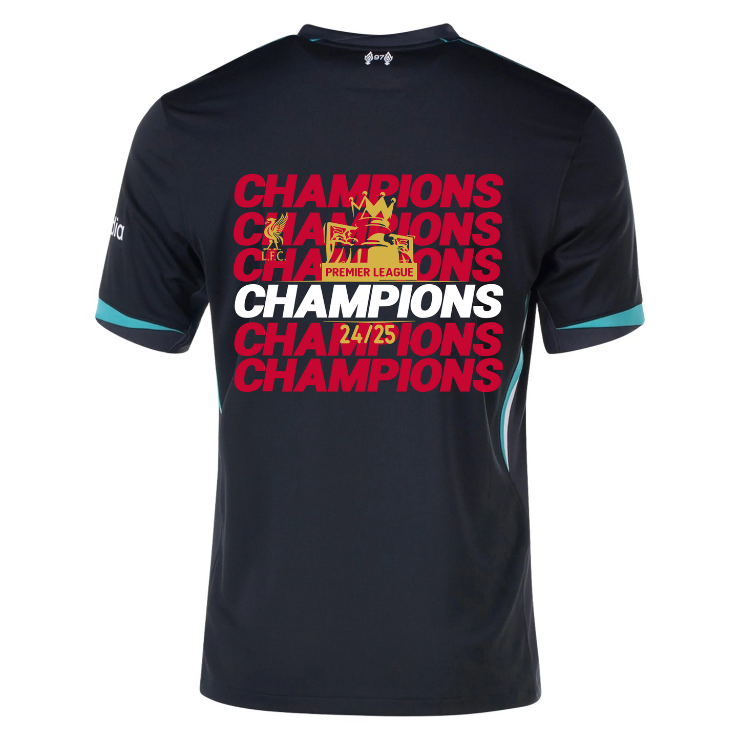 Liverpool FC Champions Premier League 2025 Shirt V2 DDTTTV