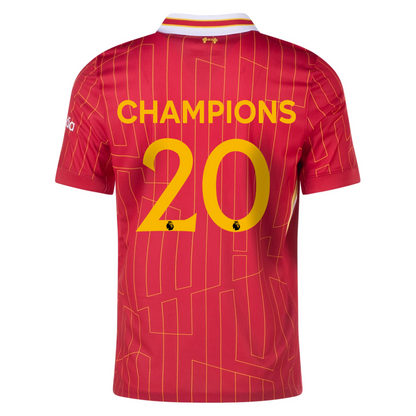 Liverpool FC Champions Premier League 2025 Shirt V3 DDTTTV