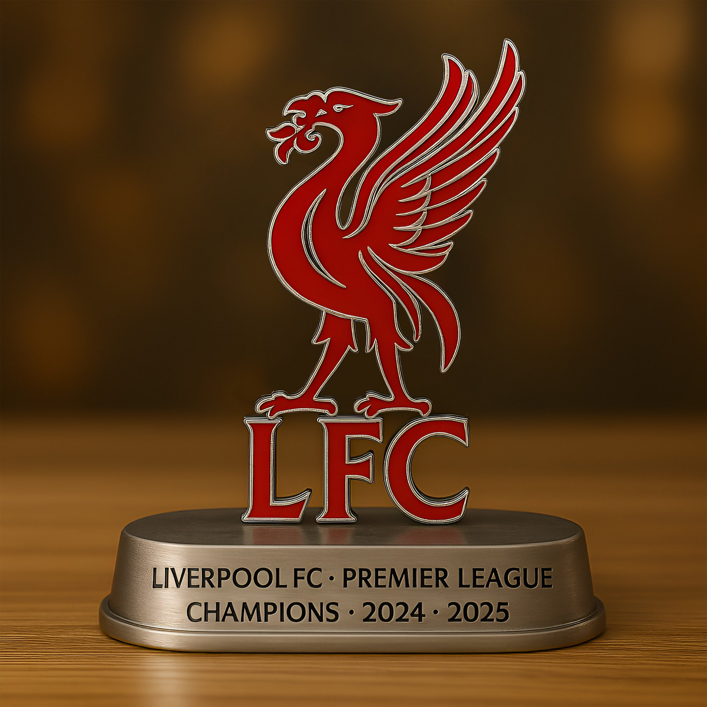 Liverpool FC Champions Premier League 2025 V4 Premium Acrylic Plaque DDTTTV