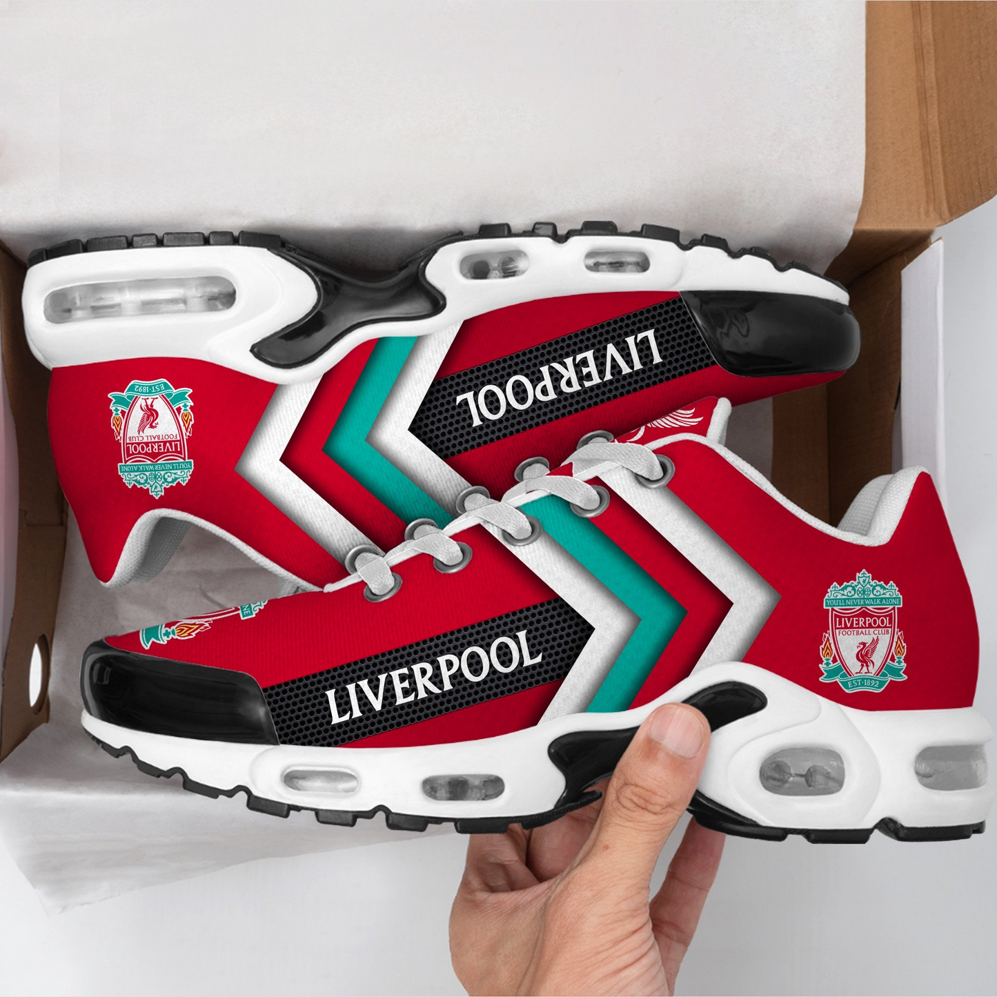 Liverpool FC Champions Premier League 2025 V6 Air Max Shoes Plus DDTTTV