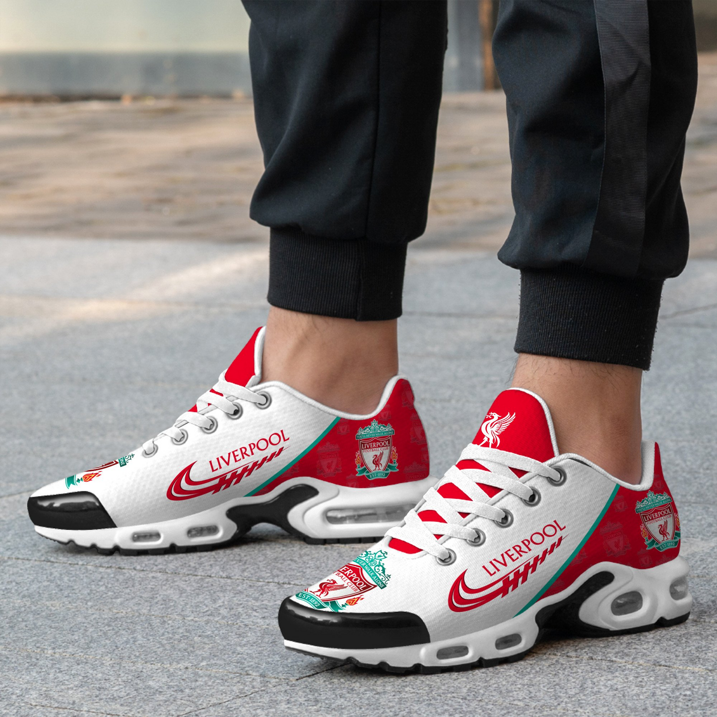 Liverpool FC Champions Premier League 2025 V7 Air Max Shoes Plus DDTTTV