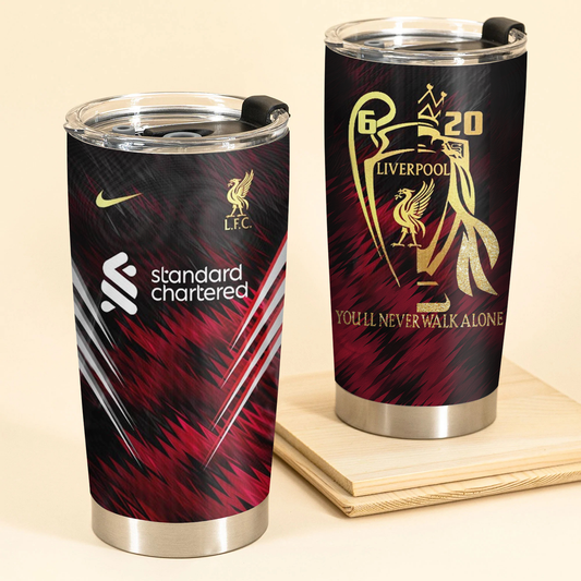 Liverpool FC Champions Premier League 20th 2025 Tumbler DDTTTV