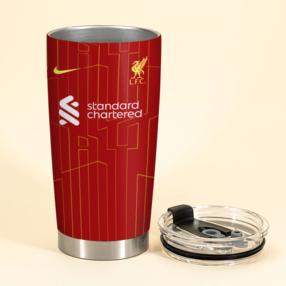 Liverpool FC Champions Premier League 20th 2025 Tumbler V2 DDTTTV