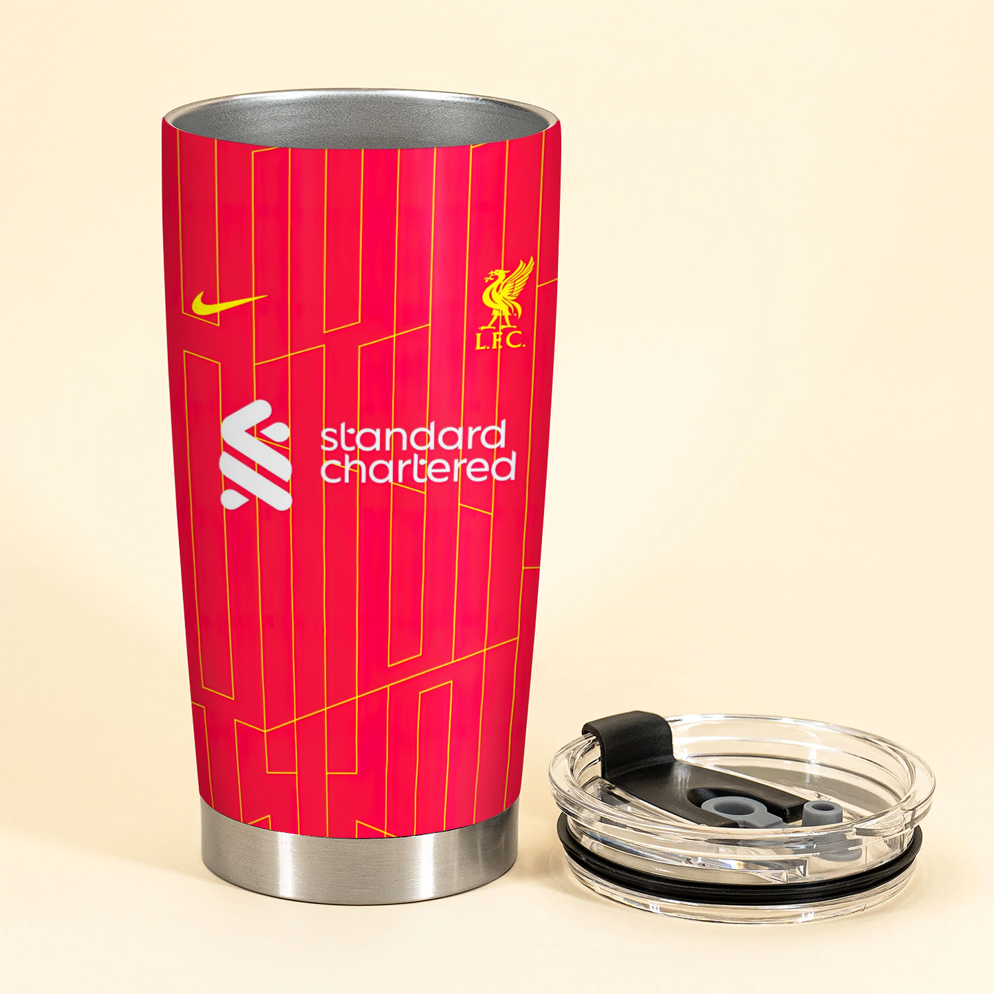 Liverpool FC Champions Premier League 20th 2025 Tumbler V4 DDTTTV