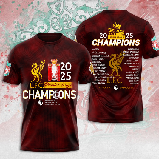 Liverpool FC Champions Premier League 3D Shirt V23 NDD