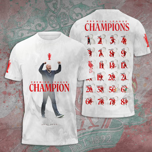 Liverpool FC Champions Premier League 3D Shirt V3 NDD
