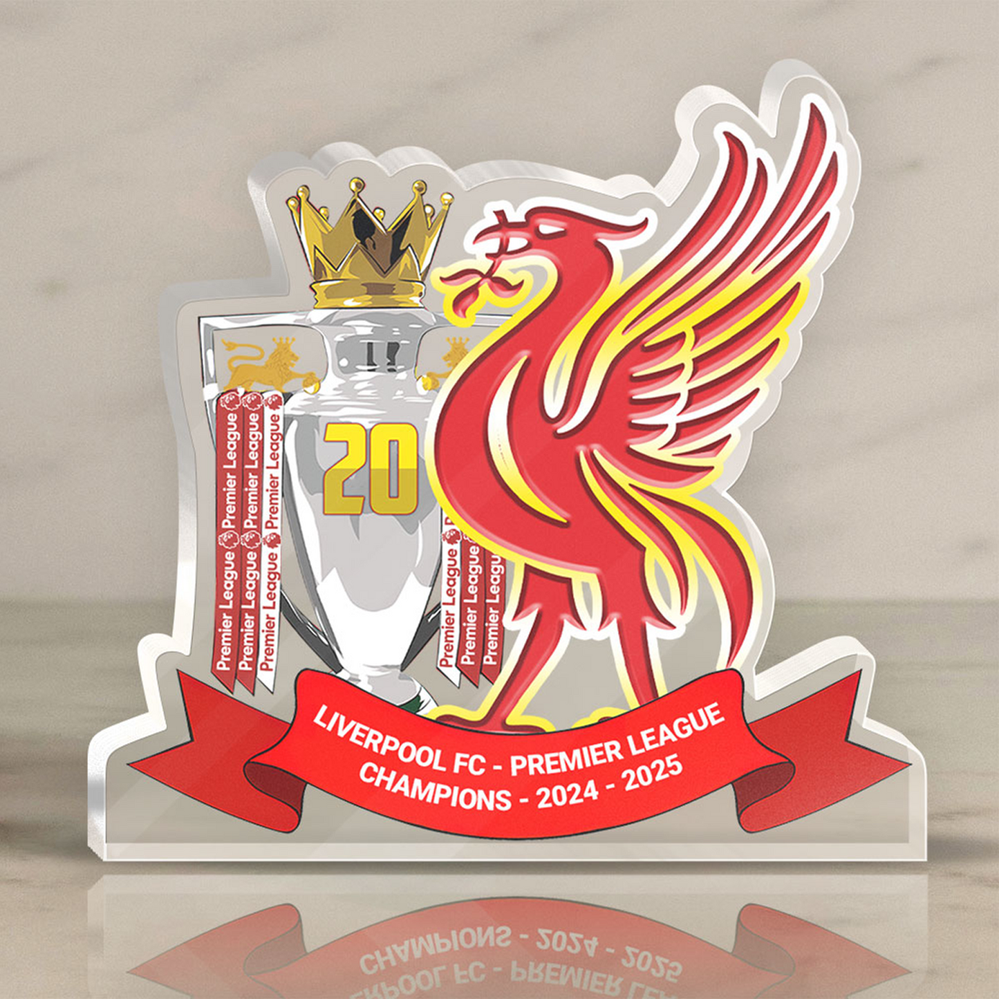 Liverpool FC Custom Acrylic Plaque V1 NDD
