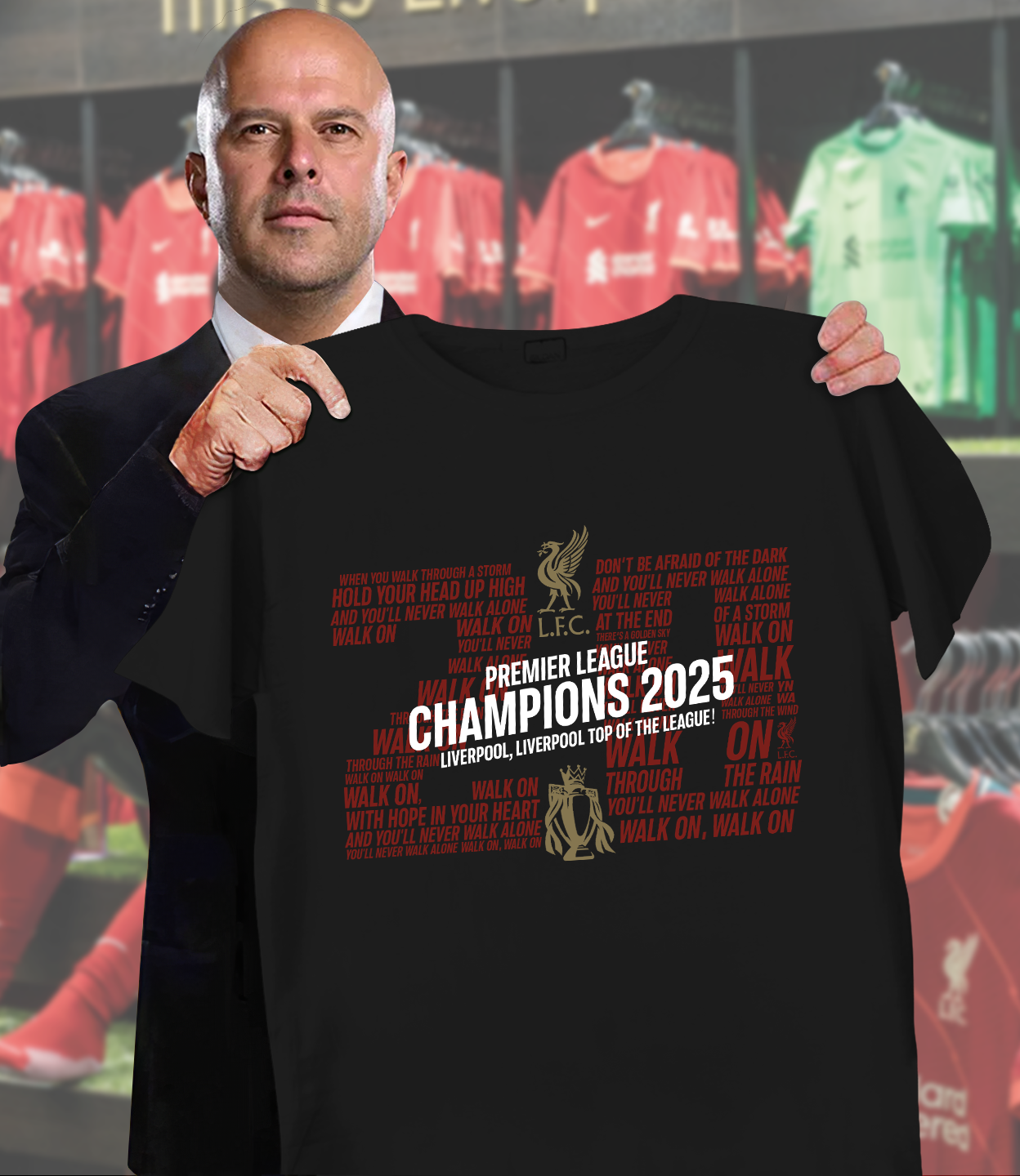 Liverpool FC Winners Premier League 2024/25 NDD