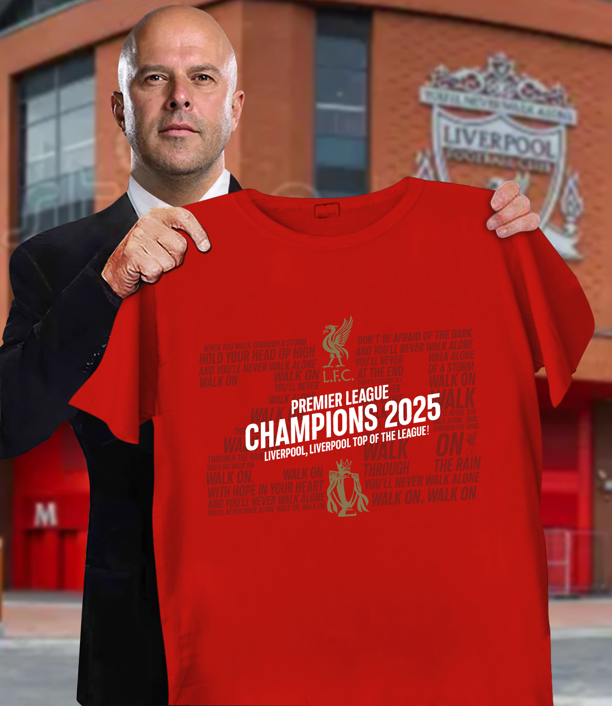 Liverpool FC Winners Premier League 2024/25 NDD