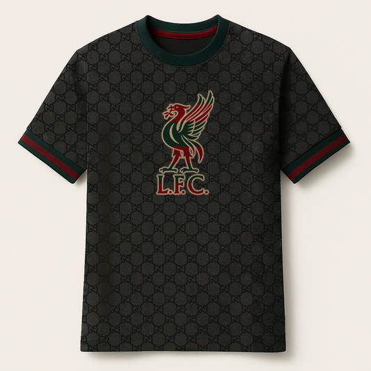 Liverpool FC GC Mens Tshirt Black DDTCTND