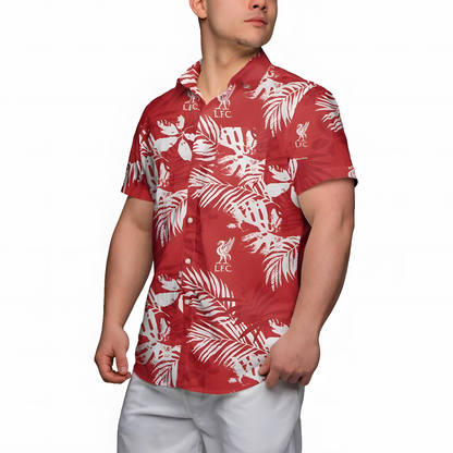 Liverpool FC Mens Floral Hawaiian Shirt V1 DATND TANTD
