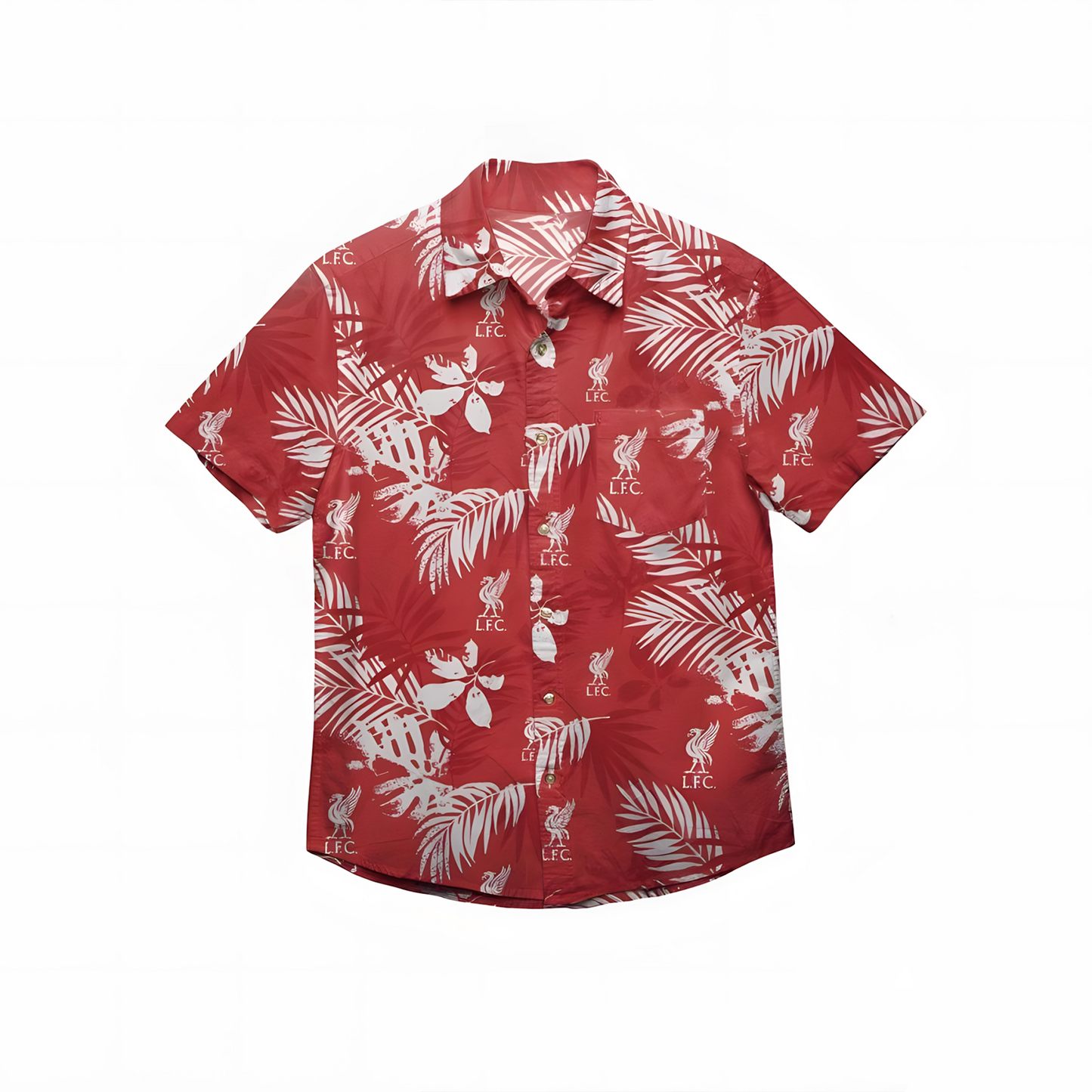Liverpool FC Mens Floral Hawaiian Shirt V1 DATND TANTD