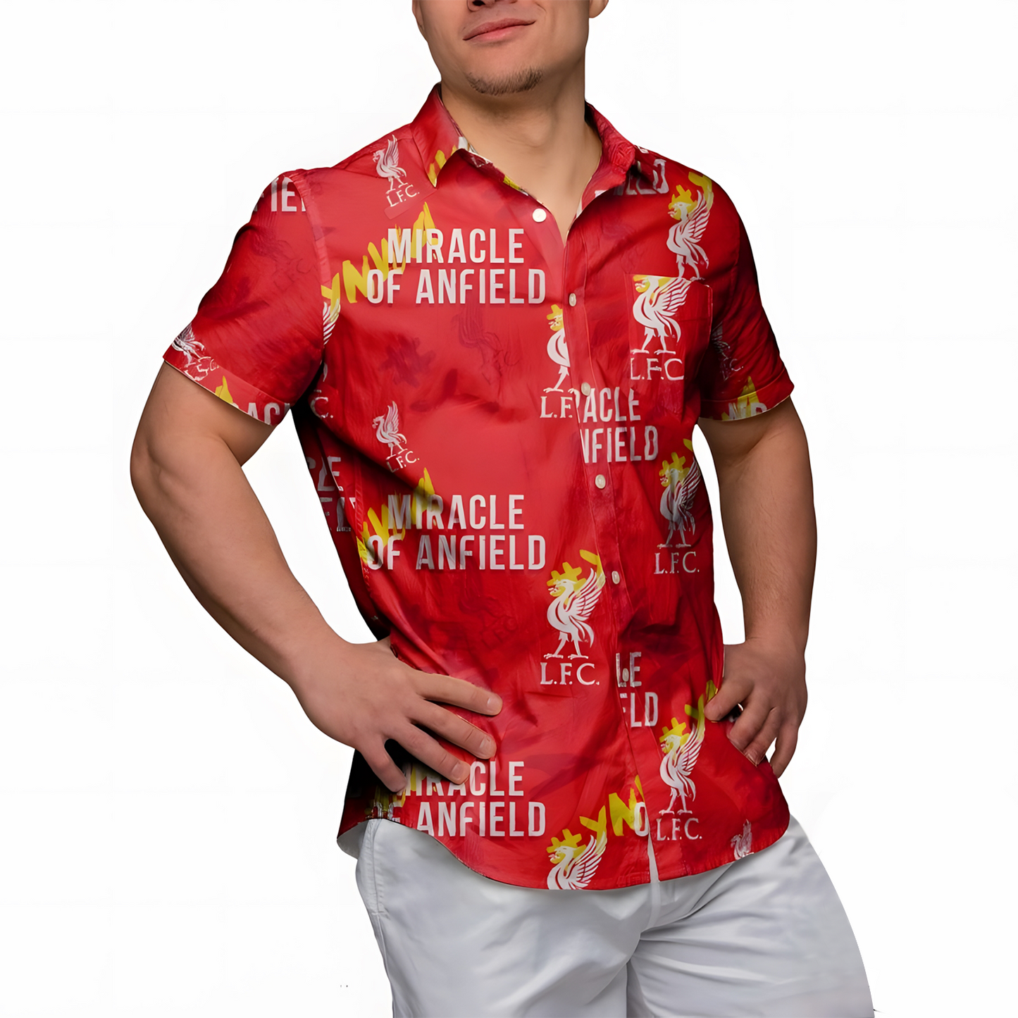 Liverpool FC Miracle Of Anfield Hawaiian Shirt V1 DATND TANTD