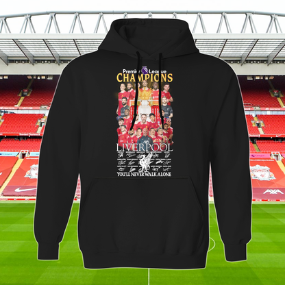 Liverpool FC Premier League Champions 2025 V10 Shirt DDTCTND