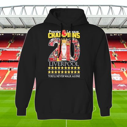 Liverpool FC Premier League Champions 2025 V11 Shirt DDTCTND