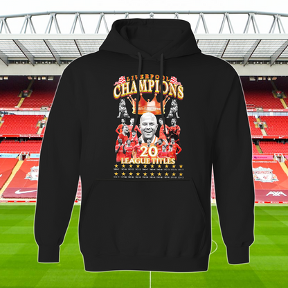 Liverpool FC Premier League Champions 2025 V13 Shirt DDTTTV