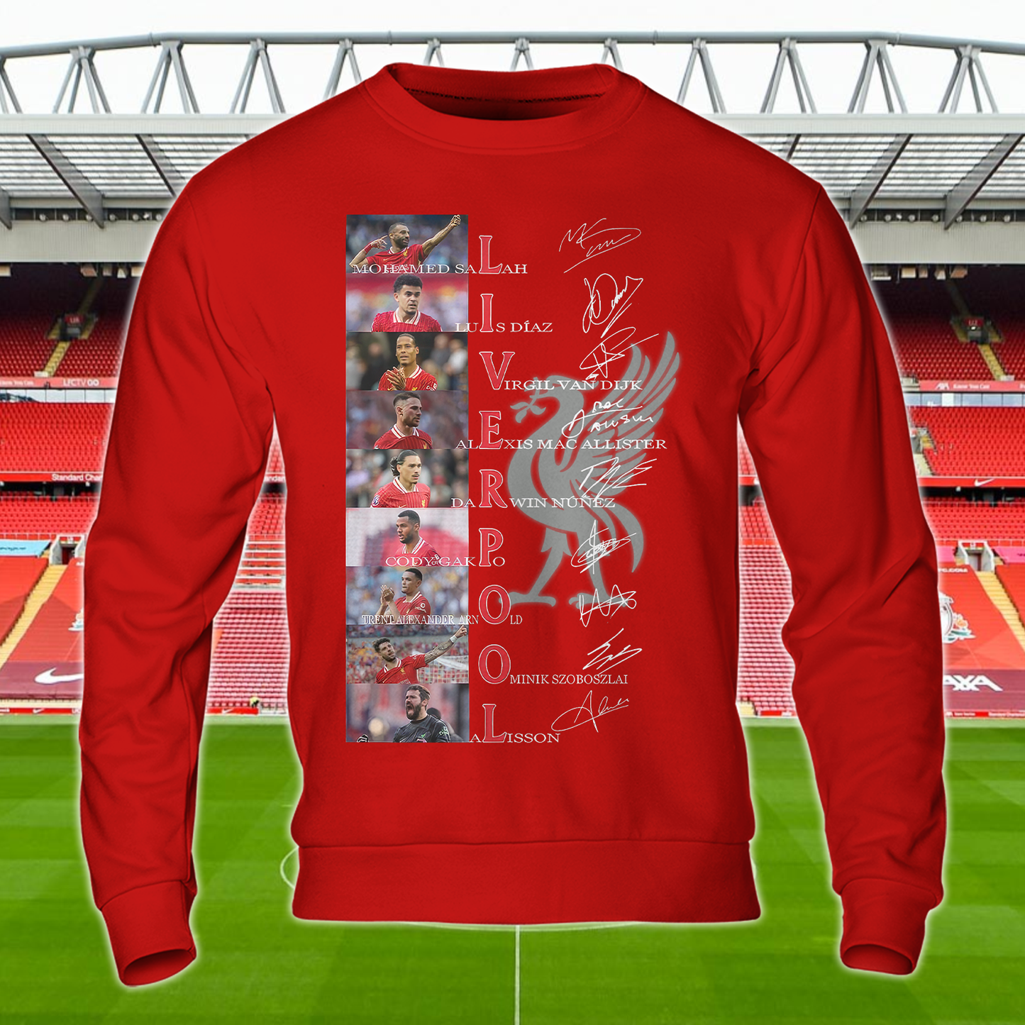 Liverpool FC Premier League Champions 2025 V14 Shirt DDTCTND