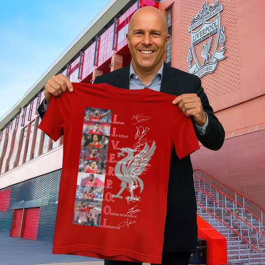 Liverpool FC Premier League Champions 2025 V14 Shirt DDTCTND