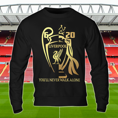 Liverpool FC Premier League Champions 2025 V15 Shirt DDTCTND