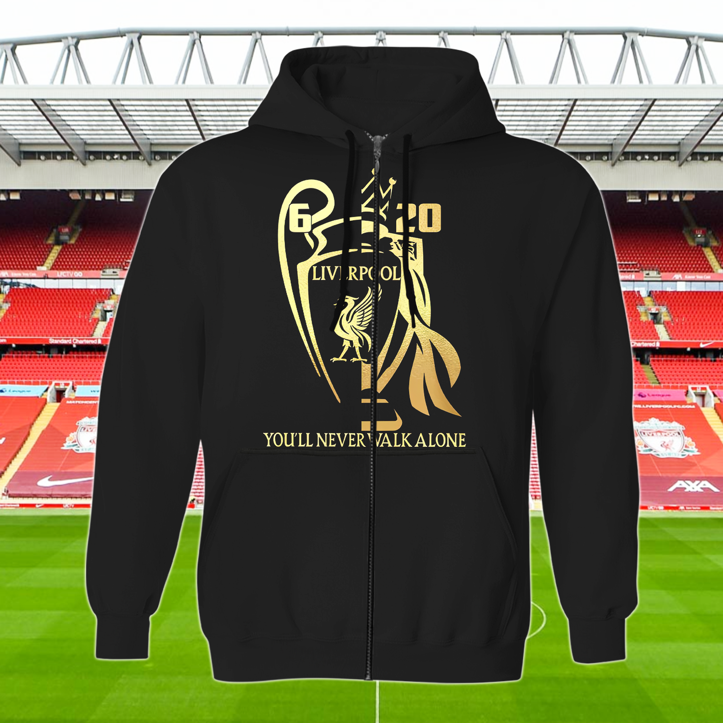 Liverpool FC Premier League Champions 2025 V15 Shirt DDTCTND