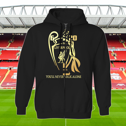 Liverpool FC Premier League Champions 2025 V15 Shirt DDTCTND
