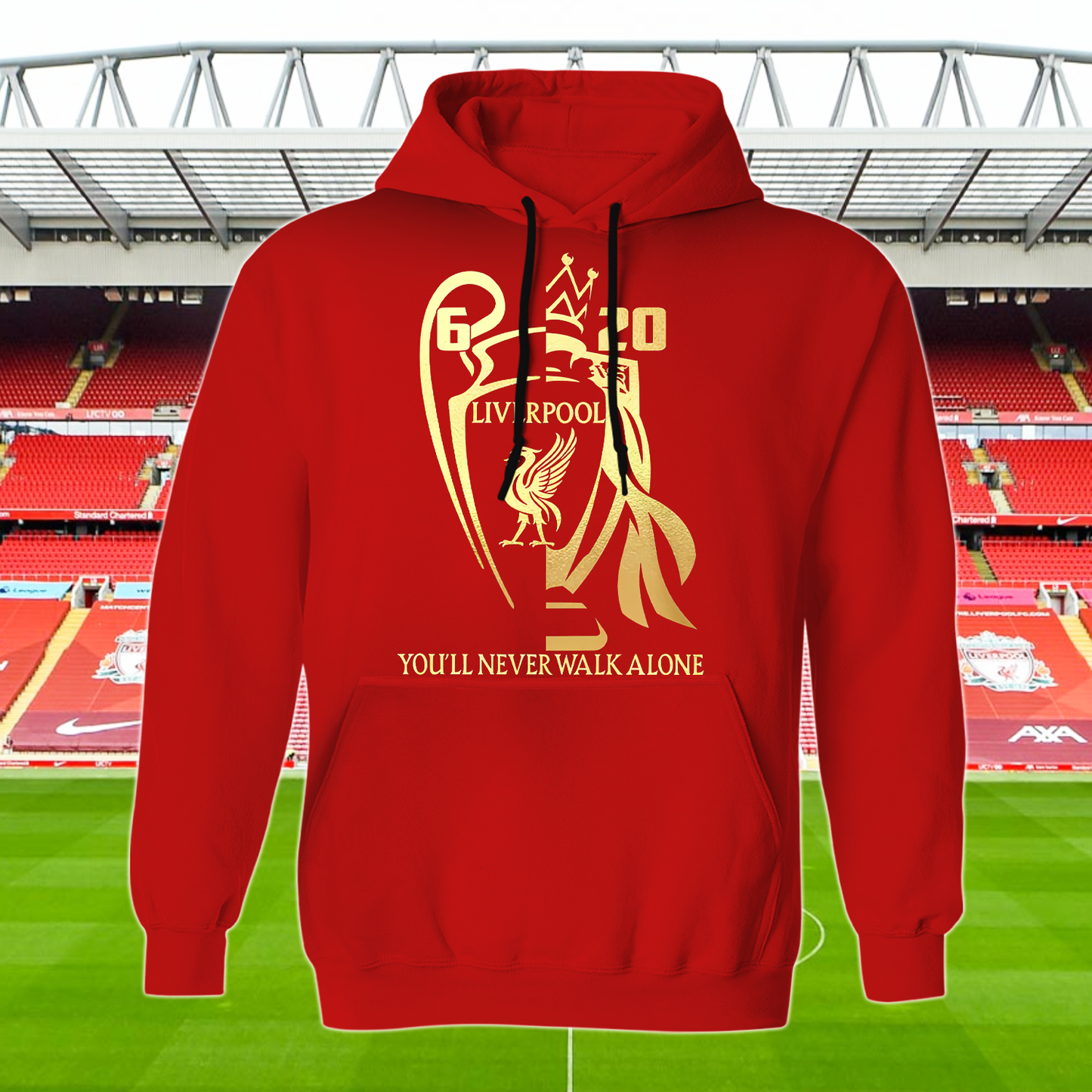 Liverpool FC Premier League Champions 2025 V15 Shirt DDTCTND