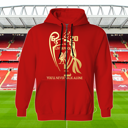 Liverpool FC Premier League Champions 2025 V15 Shirt DDTCTND