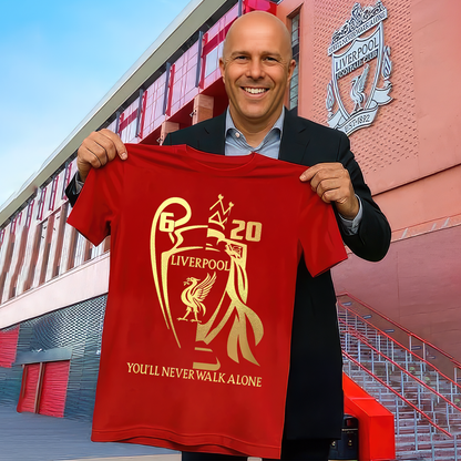 Liverpool FC Premier League Champions 2025 V15 Shirt DDTCTND
