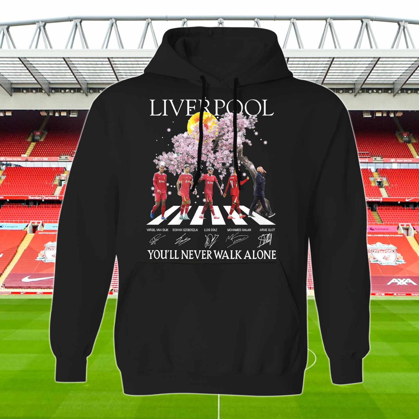Liverpool FC Premier League Champions 2025 V16 Shirt DDTCTND