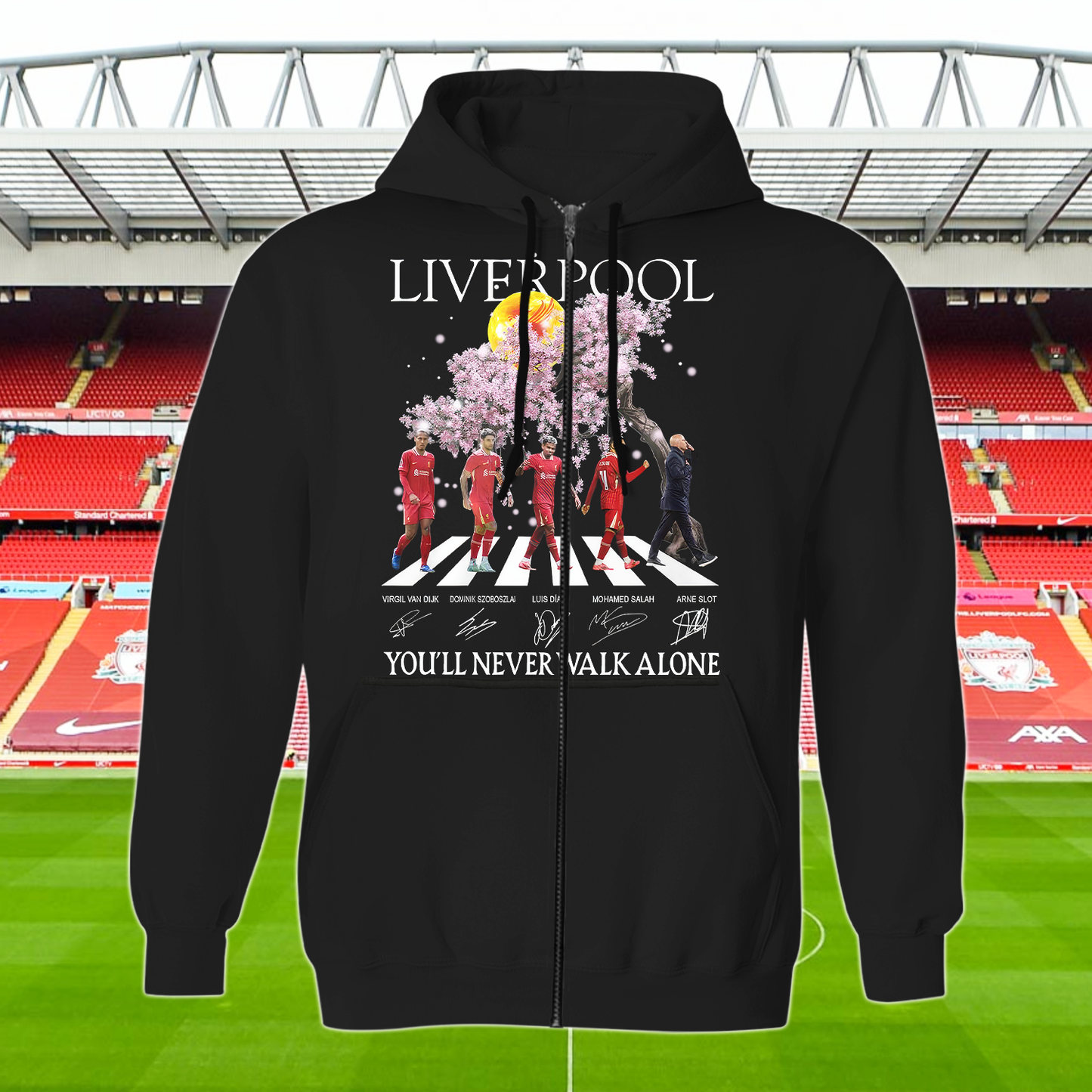 Liverpool FC Premier League Champions 2025 V16 Shirt DDTCTND