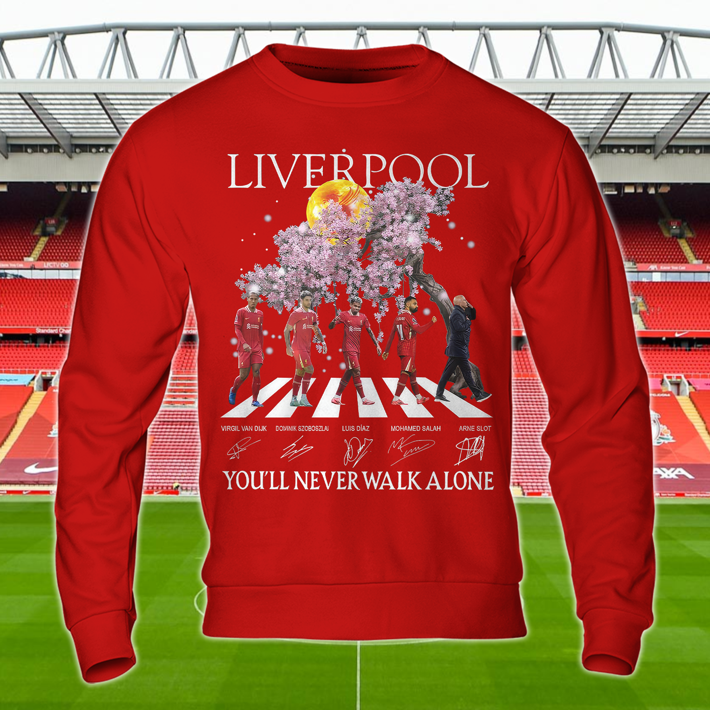 Liverpool FC Premier League Champions 2025 V16 Shirt DDTCTND
