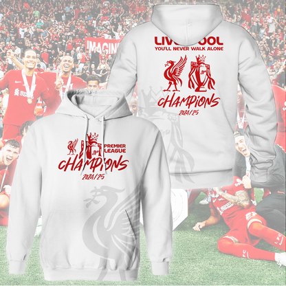 Liverpool FC Premier League Champions 2025 V22 Shirt DDTCTND
