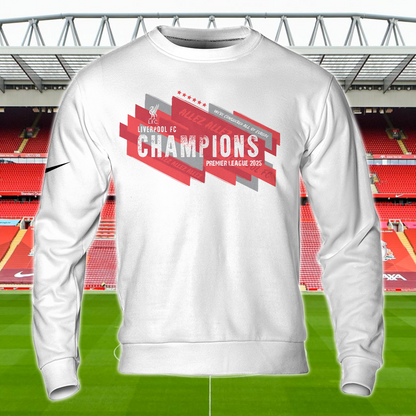 Liverpool FC Premier League Champions 2025 V5 Shirt DDTTTV