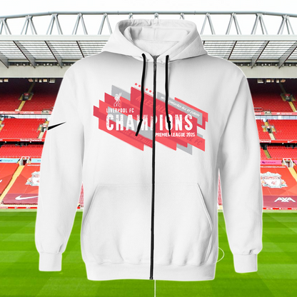 Liverpool FC Premier League Champions 2025 V5 Shirt DDTTTV
