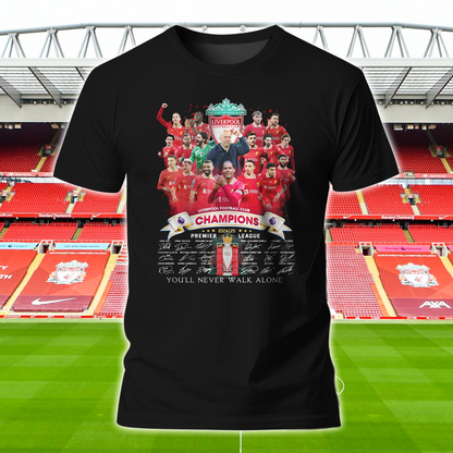 Liverpool FC Premier League Champions 2025 V6 Shirt DDTTTV