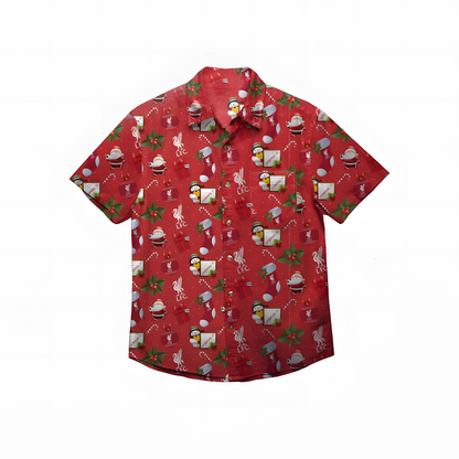 Liverpool Tropical Christmas Hawaiian Shirt V1 DATND TANTD