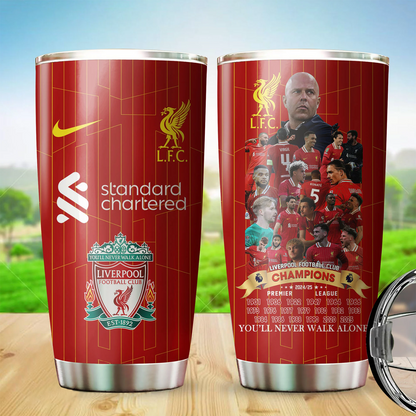 Liverpool F.C Premier League Champions Tumbler 2025 NDD