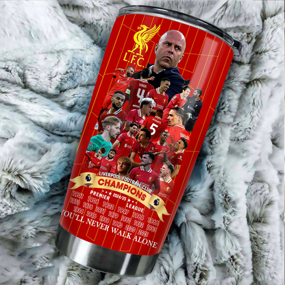 Liverpool F.C Premier League Champions Tumbler 2025 NDD