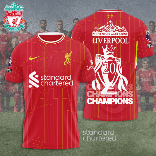 Liverpool FC Champions 3D Shirt NDD