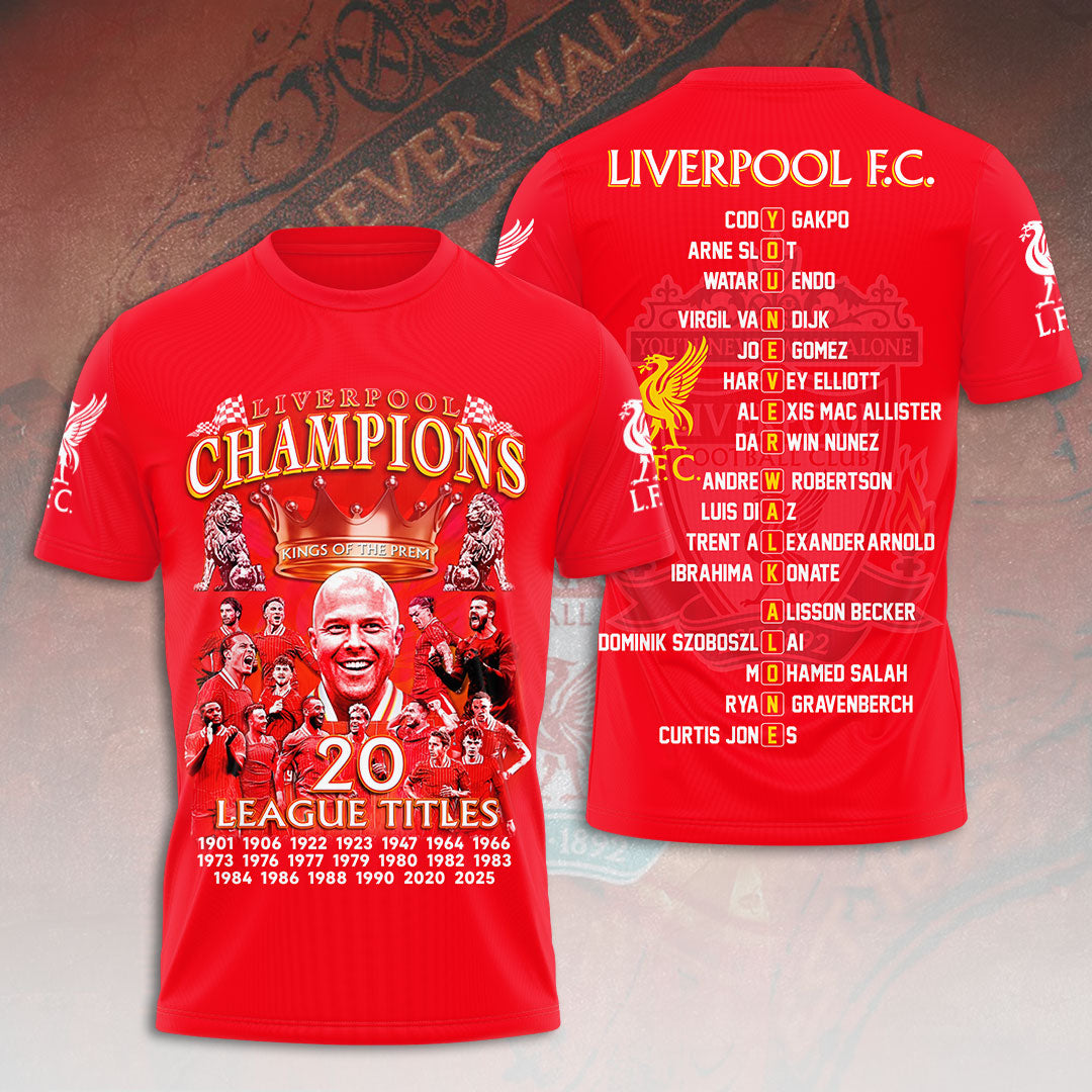Liverpool FC 3D Shirt V9 NDD