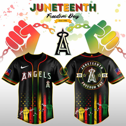 Los Angeles Angels MLB X Juneteenth Day Baseball Jerseys NDD