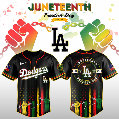Los Angeles Dodgers MLB X Juneteenth Day Baseball Jerseys NDD