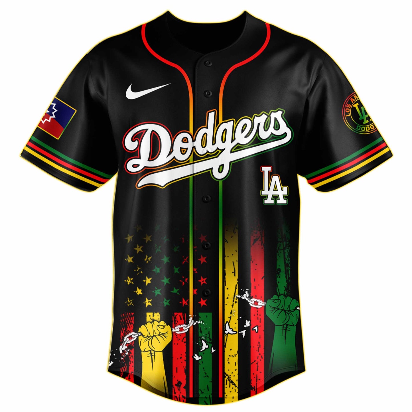 Los Angeles Dodgers MLB X Juneteenth Day Baseball Jerseys NDD