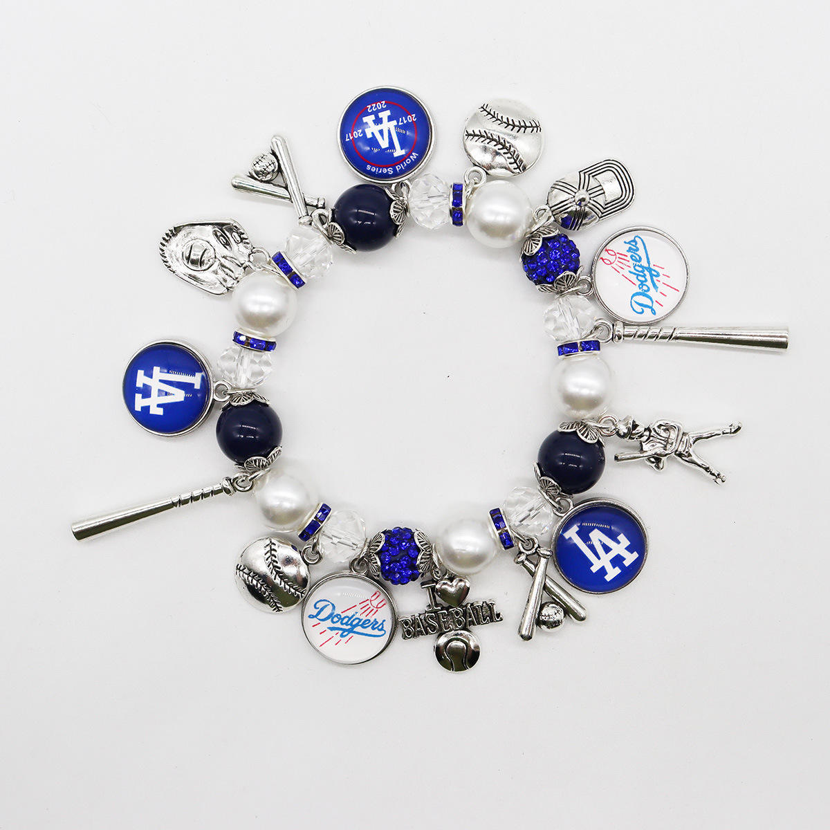 MLB Teams Charm Bracelet DDT NTL