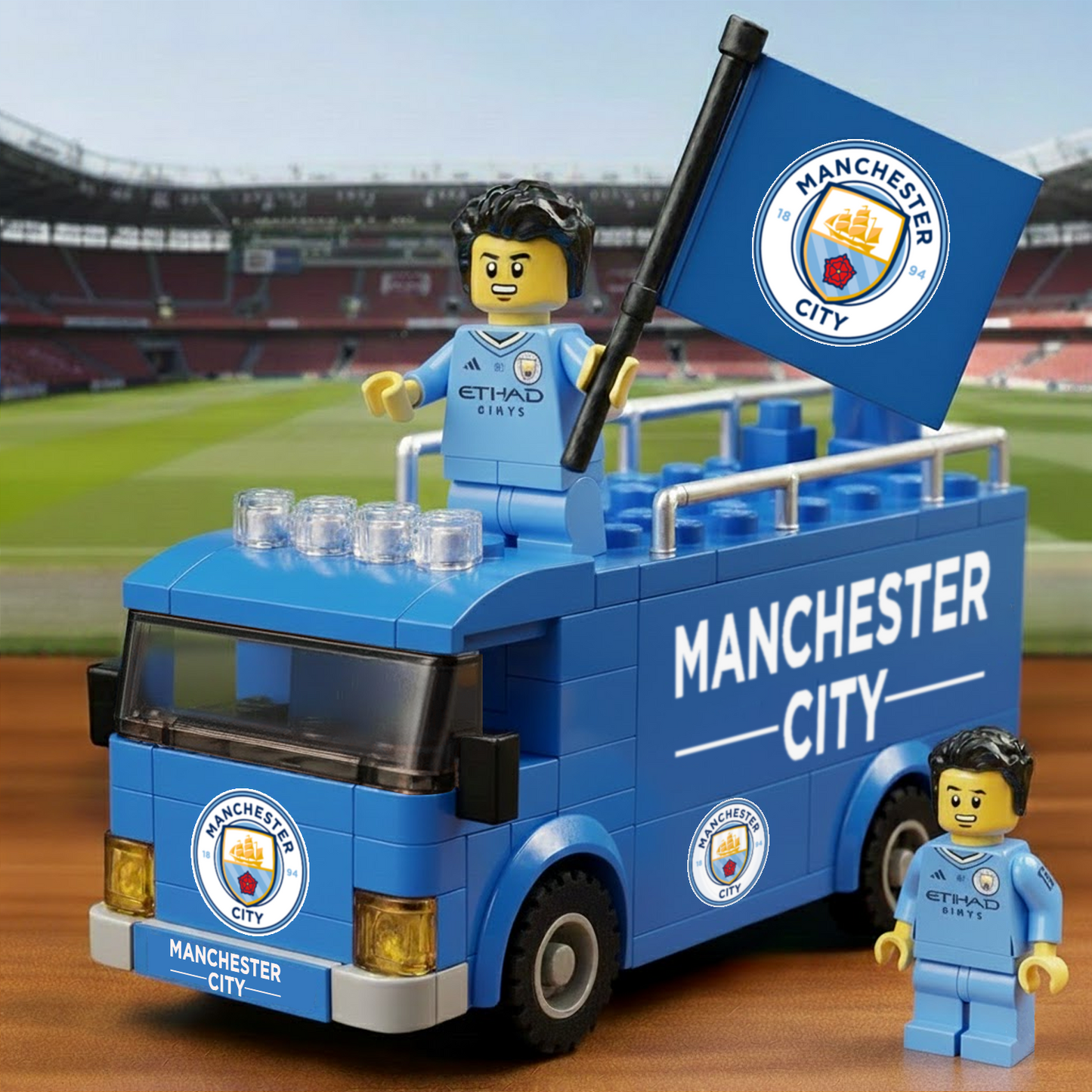 MCI x EPL Building Blocks Bus Toy Set 2111 DatND DVT